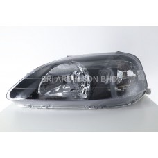 Honda Civic S21 EK 99-00 Black Crystal Head Lamp